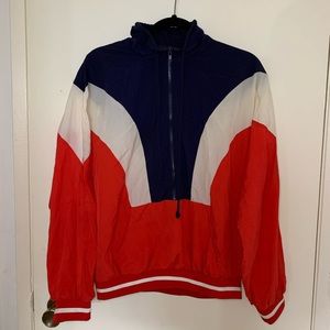 90s Style Windbreaker Jacket